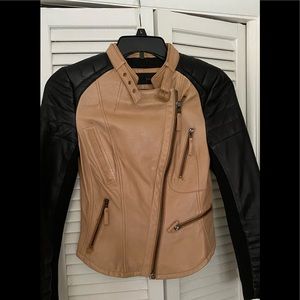 ZARA leather jacket size M brand New